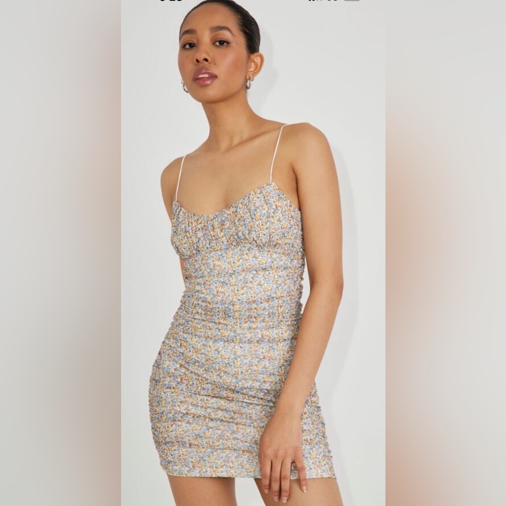 Rachel Ruched Mini Dress - Picture 2 of 3